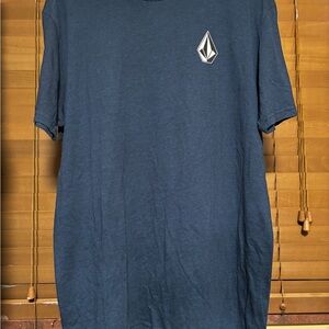 Volcom Men's Deep Blue Short Sleeve Tee